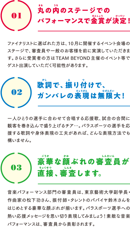 パラスポーツの選手を応援