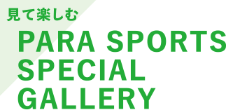 PARA SPORTS SPECIAL GALLERY