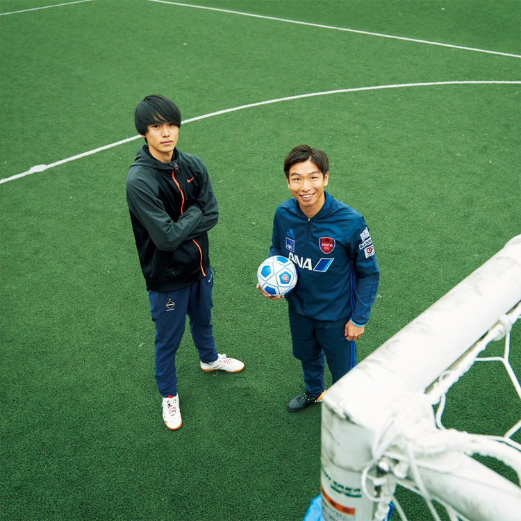 加藤健人（ブラインドサッカー）×坂田秀晃（メンズノンノモデル） サムネイル