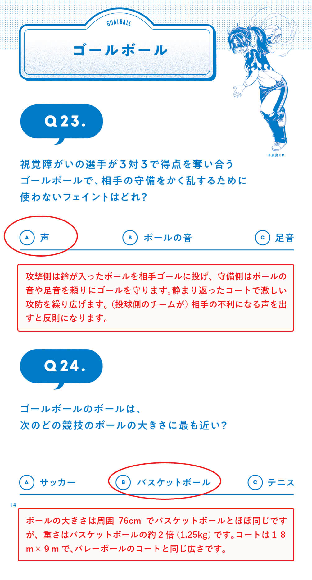 スポーツブック解答解説