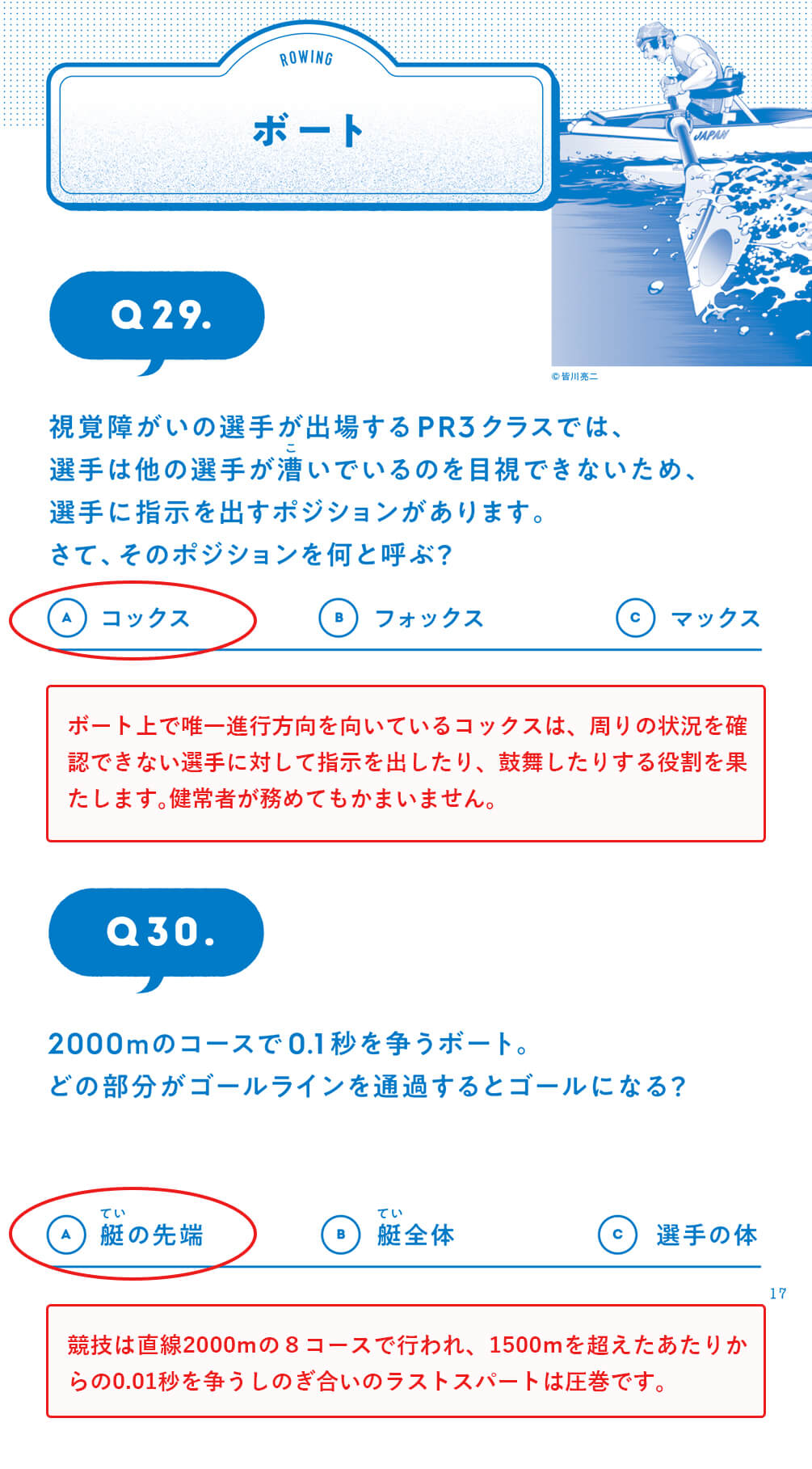 スポーツブック解答解説