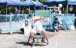 車椅子ソフトボール大会in東京の画像