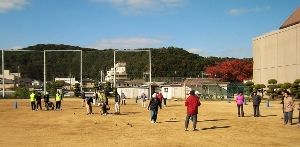 はなぶん 奥河内秋の文化祭「ペタンク体験会」