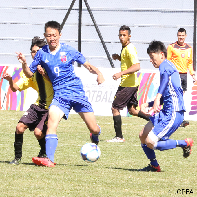 CPサッカー（脳性麻痺者7人制サッカー）