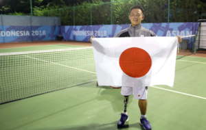 密着！パラアスリートの肖像（アジアパラ編）〜車いすテニス・眞田卓選手の画像