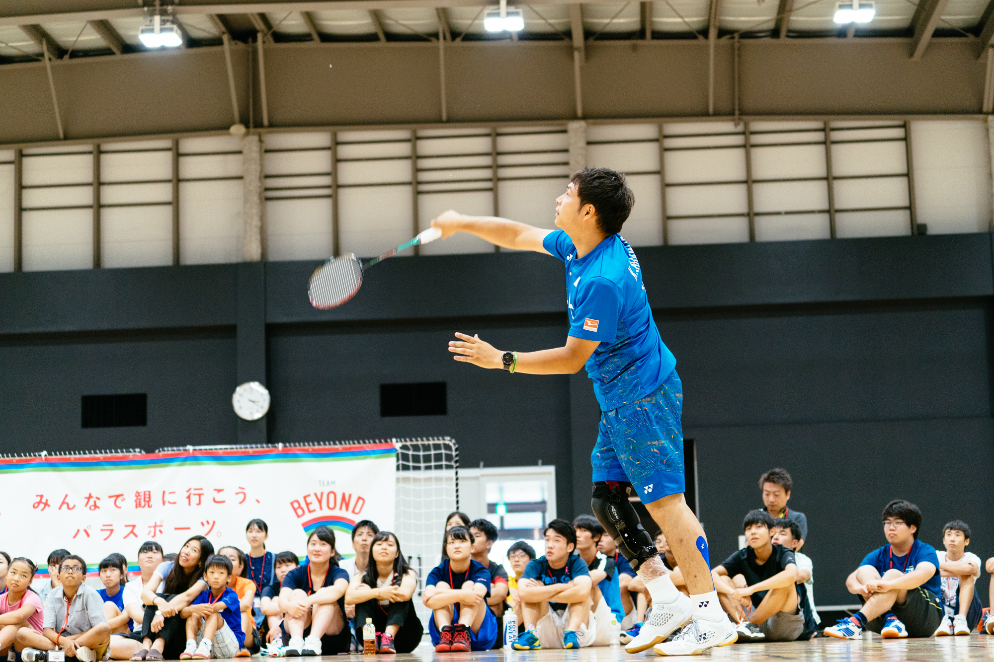 パラアスリートがぐっと身近に。パラバドミントン杉野 明子選手、中村 海斗選手と交流を深めた「第2回 熱血！パラスポーツ先生」