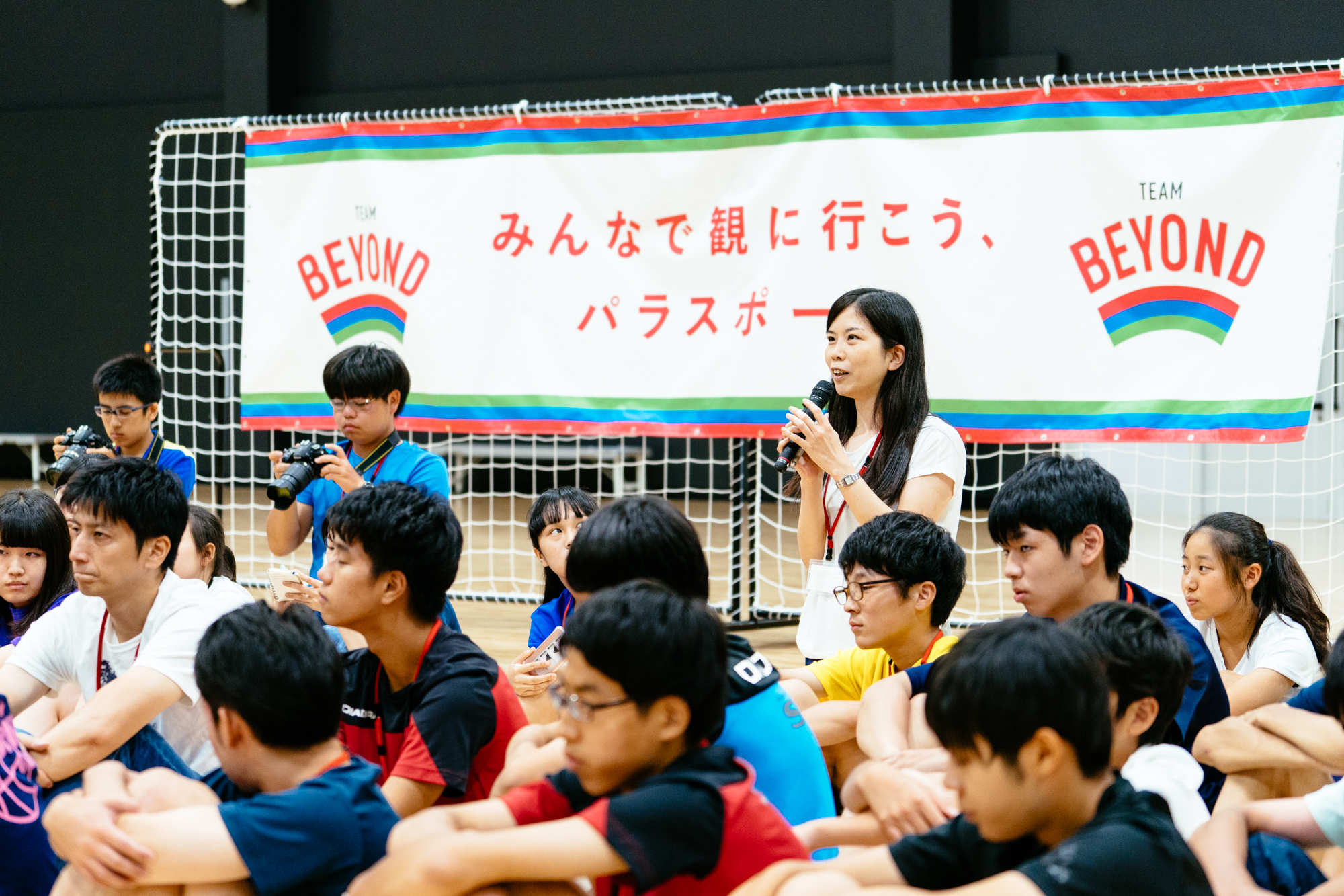 パラアスリートがぐっと身近に。パラバドミントン杉野 明子選手、中村 海斗選手と交流を深めた「第2回 熱血！パラスポーツ先生」