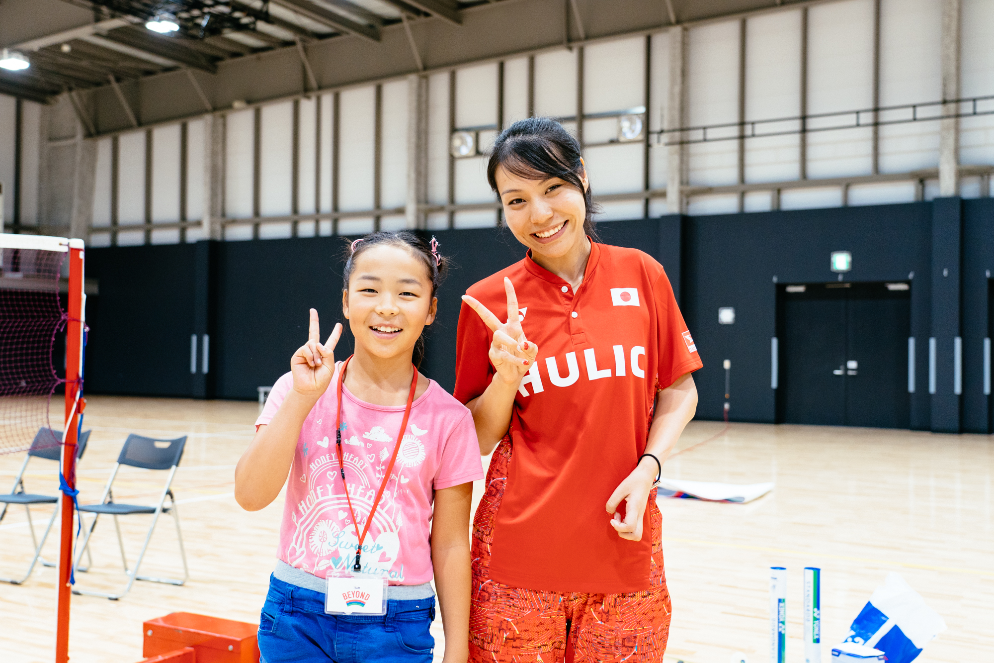 パラアスリートがぐっと身近に。パラバドミントン杉野 明子選手、中村 海斗選手と交流を深めた「第2回 熱血！パラスポーツ先生」