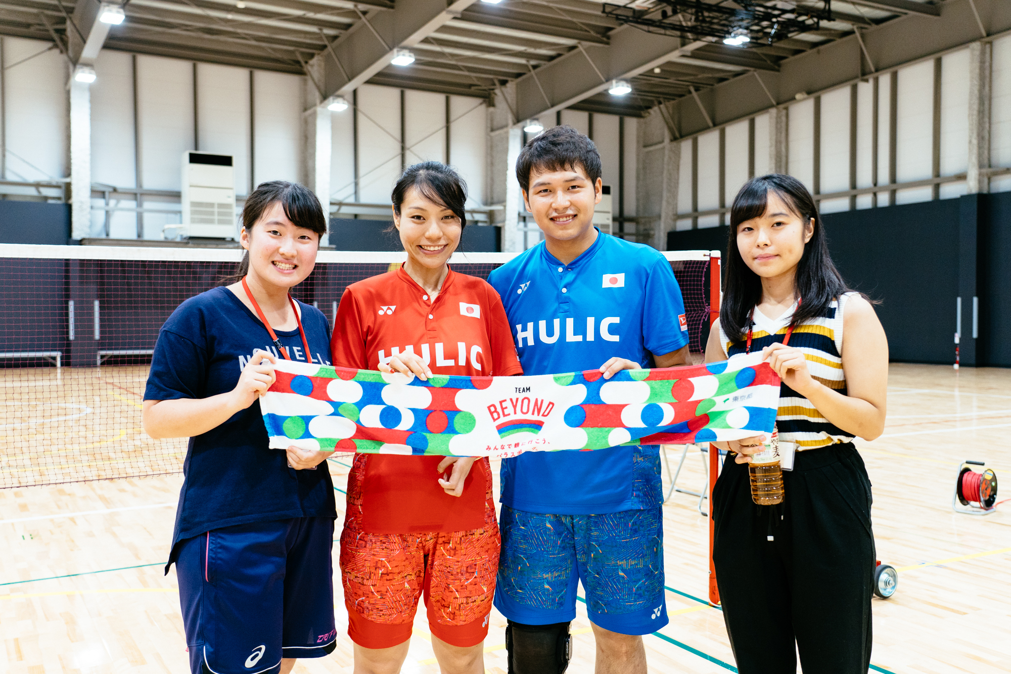 パラアスリートがぐっと身近に。パラバドミントン杉野 明子選手、中村 海斗選手と交流を深めた「第2回 熱血！パラスポーツ先生」