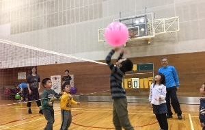 パラスポーツ体験教室(10月)~ふうせんバレー~の画像