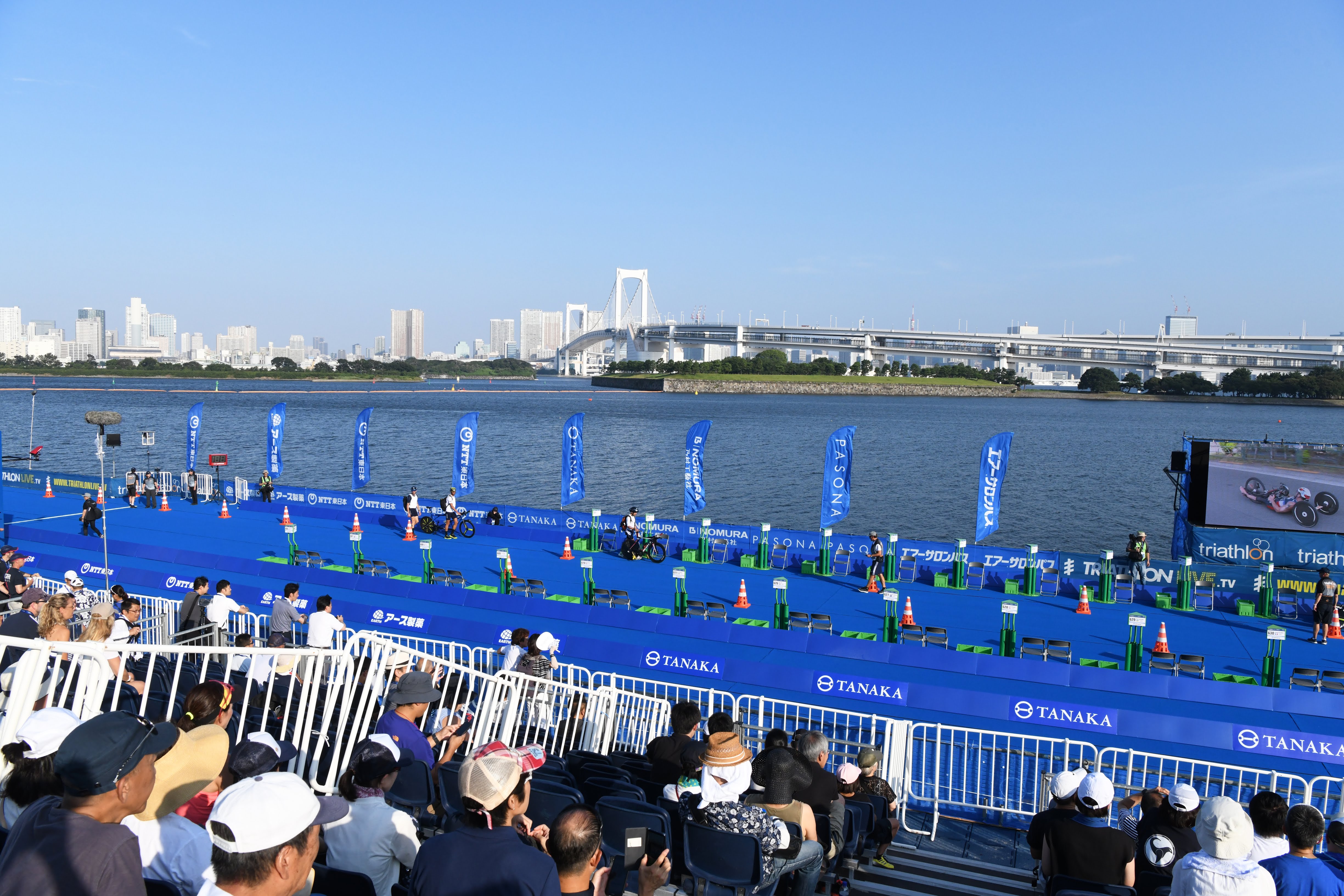 お台場海浜公園にて「ＩＴＵパラトライアスロンワールドカップ2019/東京」が開催。TEAM BEYONDではメンバー向けの観戦会を実施！