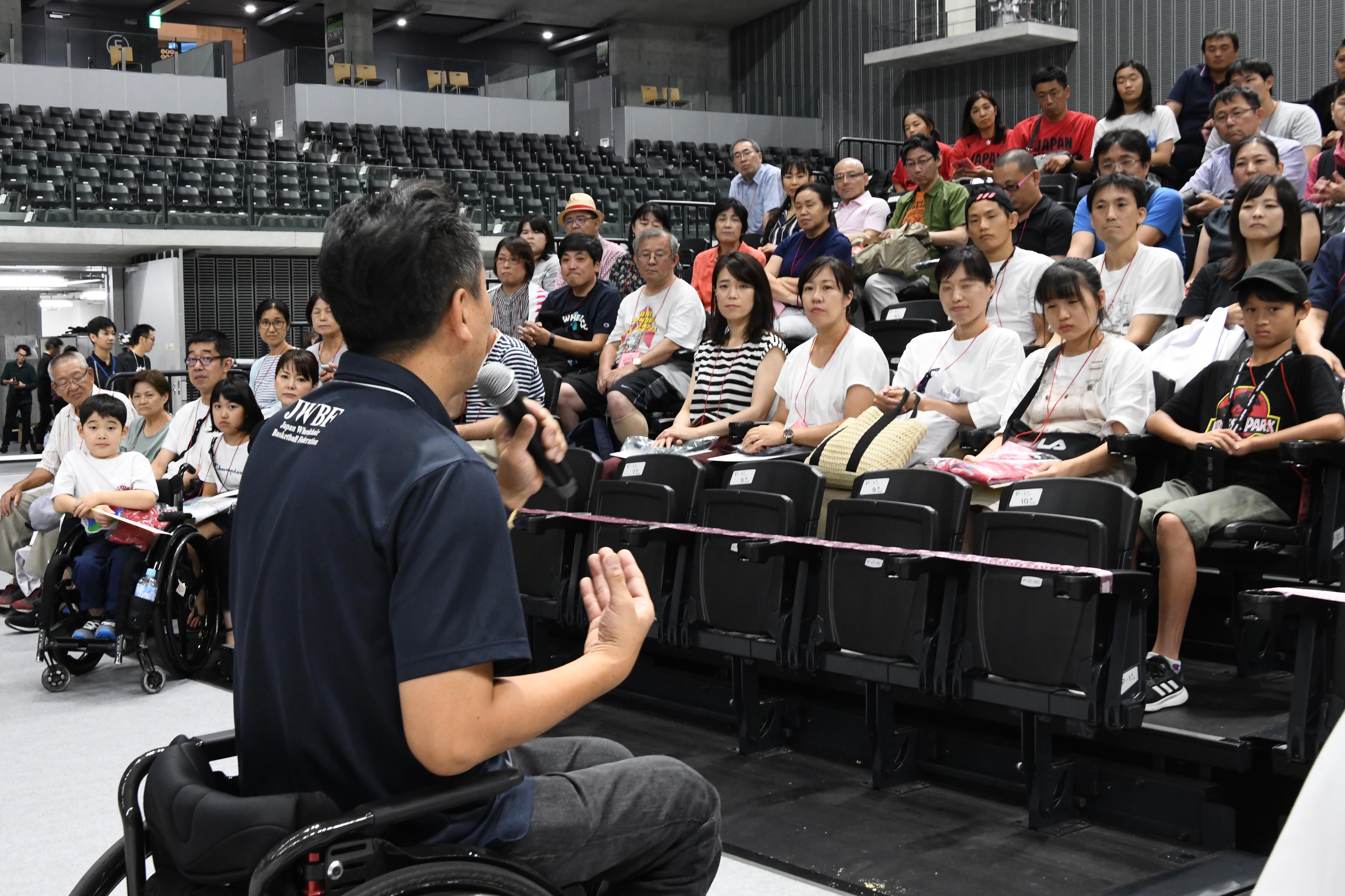 満席の会場で熱いエール！車いすバスケットボール「三菱電機 WORLD CHALLENGE CUP 2019」　