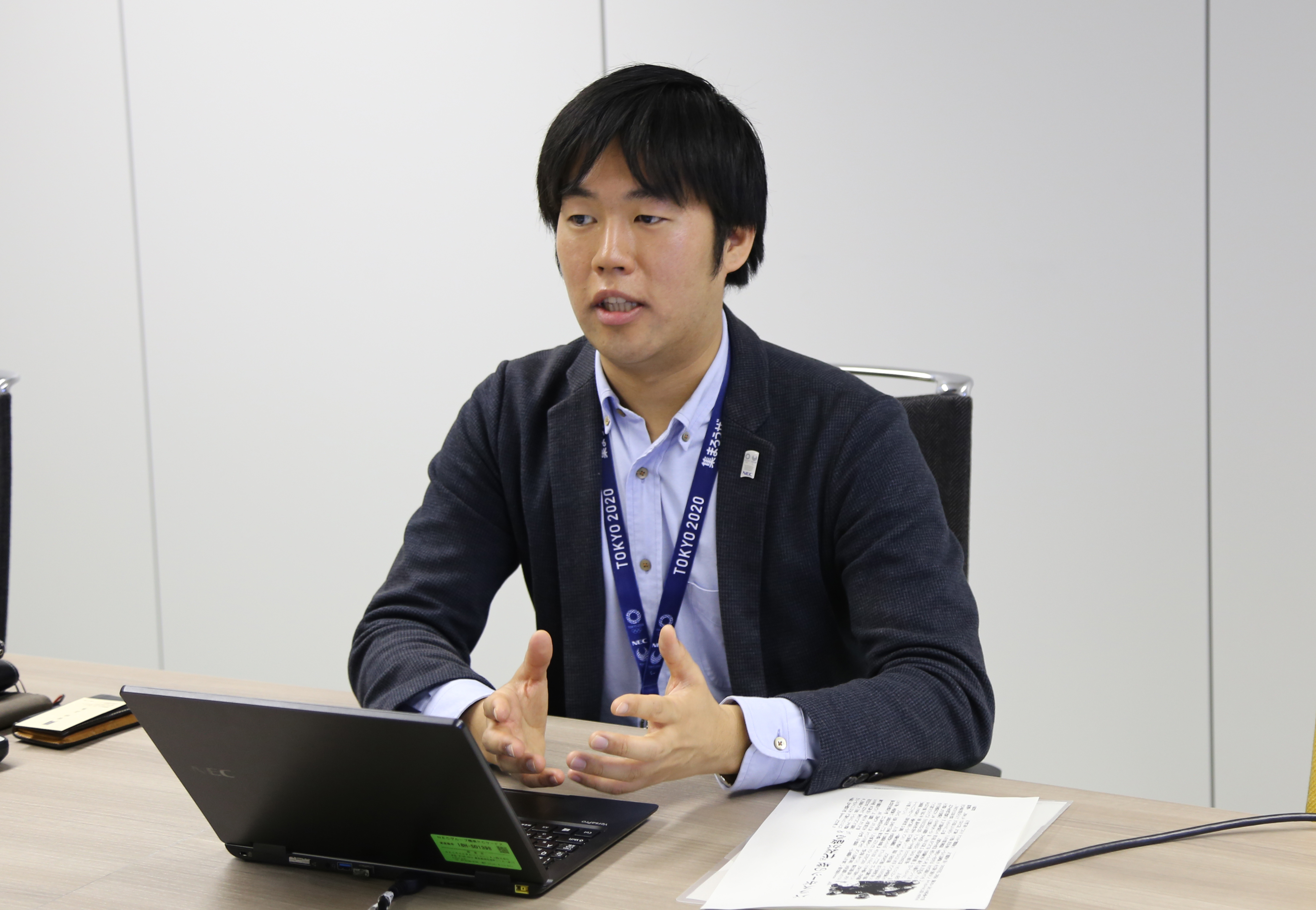 支援企業・団体の声 日本電気株式会社 画像02 | TEAM BEYOND | TOKYO パラスポーツプロジェクト公式サイト