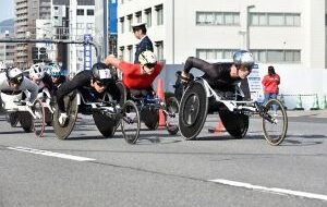 大分車いすマラソン2020の画像