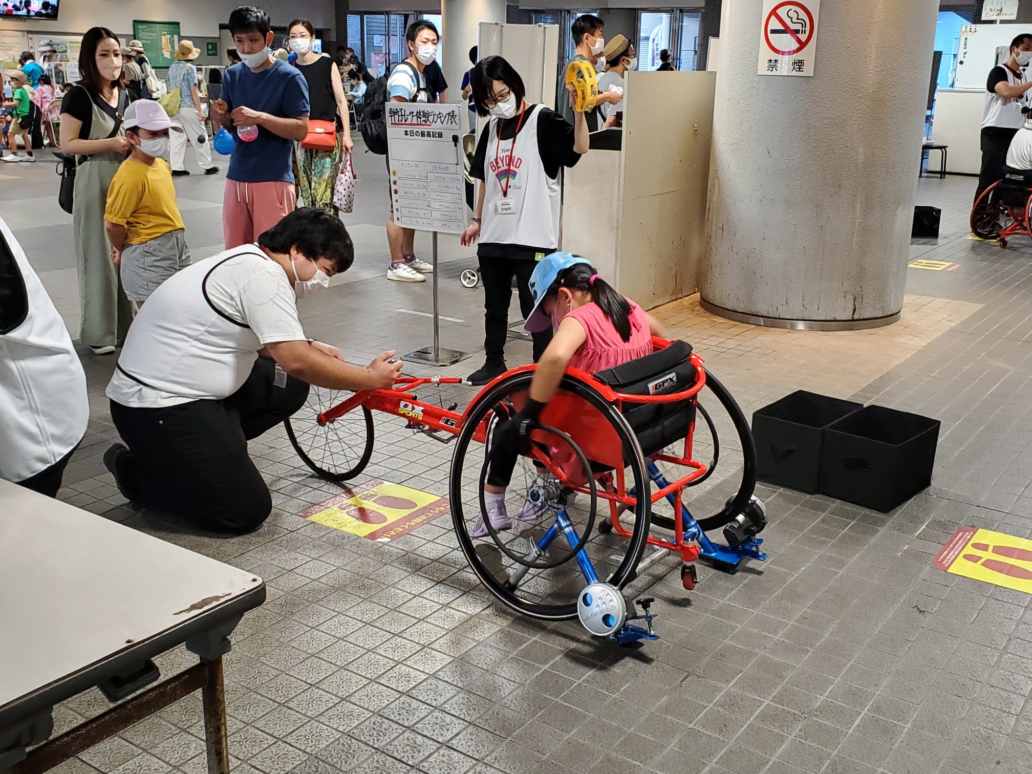 TEAM BEYONDパラスポーツ体験プログラム【調布サマーフェスティバル2022】実施レポート