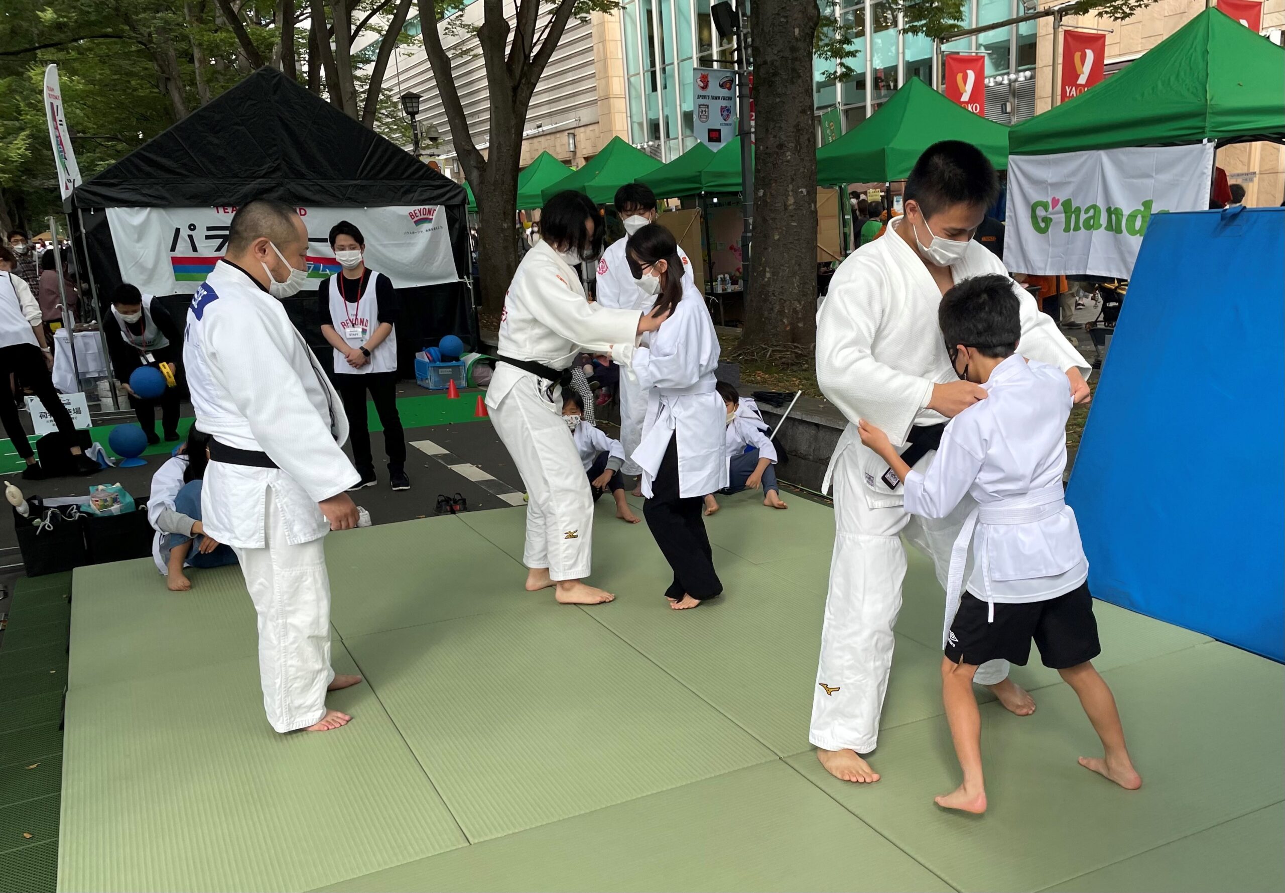 TEAM BEYONDパラスポーツ体験プログラム「10/16第42回福祉まつり（あったか府中ささえあいまつり）」実施レポート