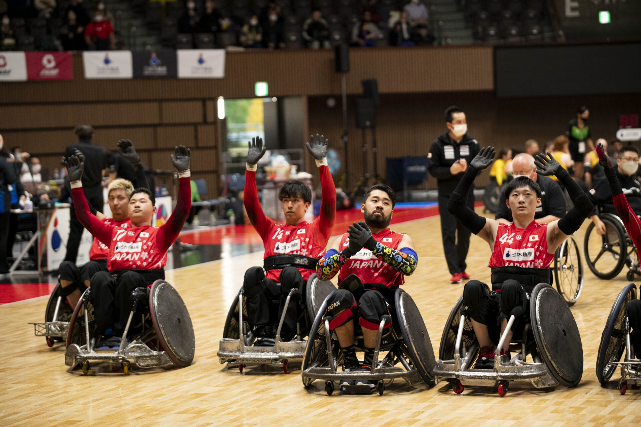 激しいぶつかり合いに会場が沸いた！ 「三井不動産 2022 車いすラグビー SHIBUYA CUP」観戦会レポート