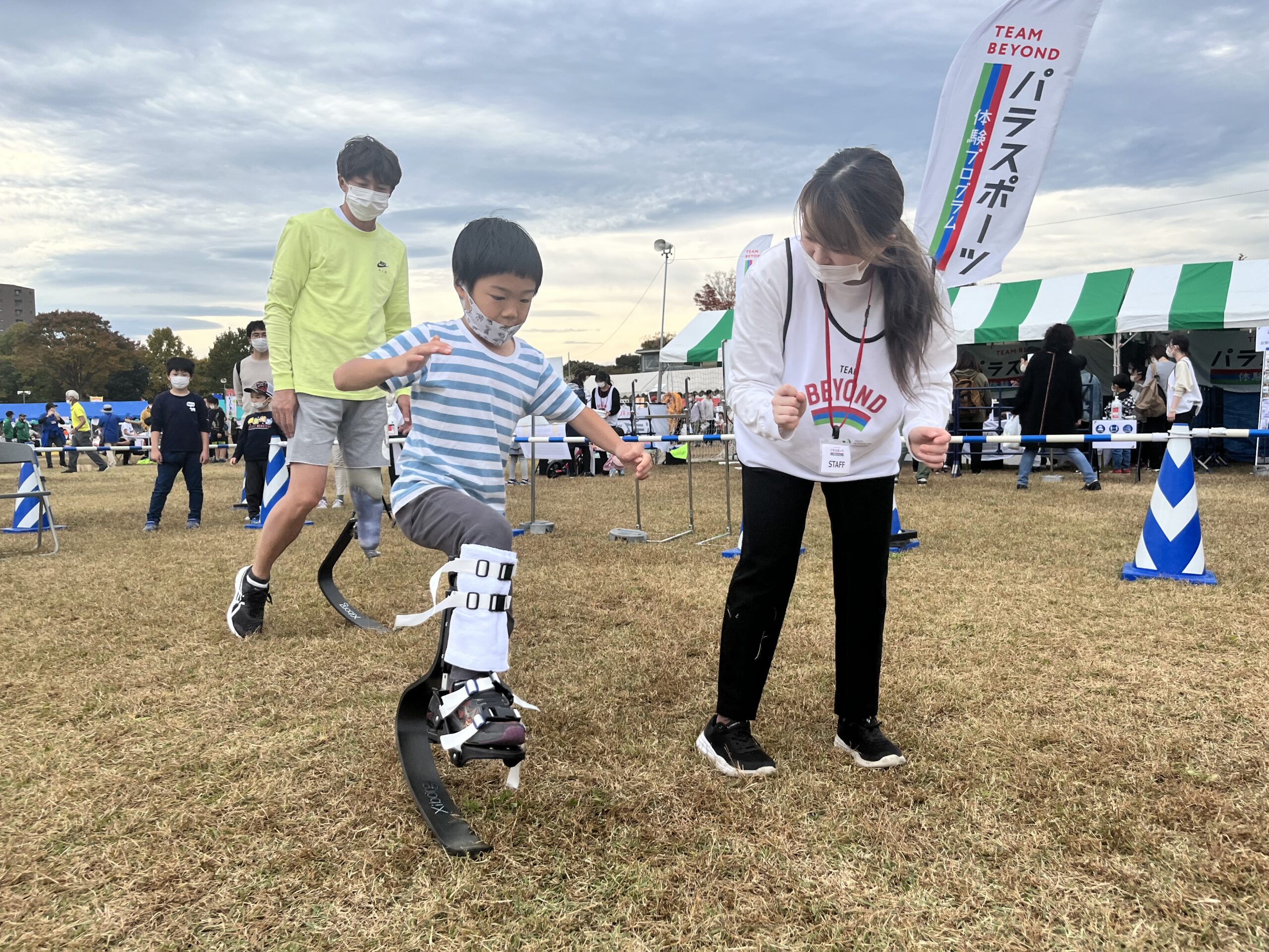 TEAM BEYONDパラスポーツ体験プログラム「11/12、13 たちかわ楽市2022」実施レポート