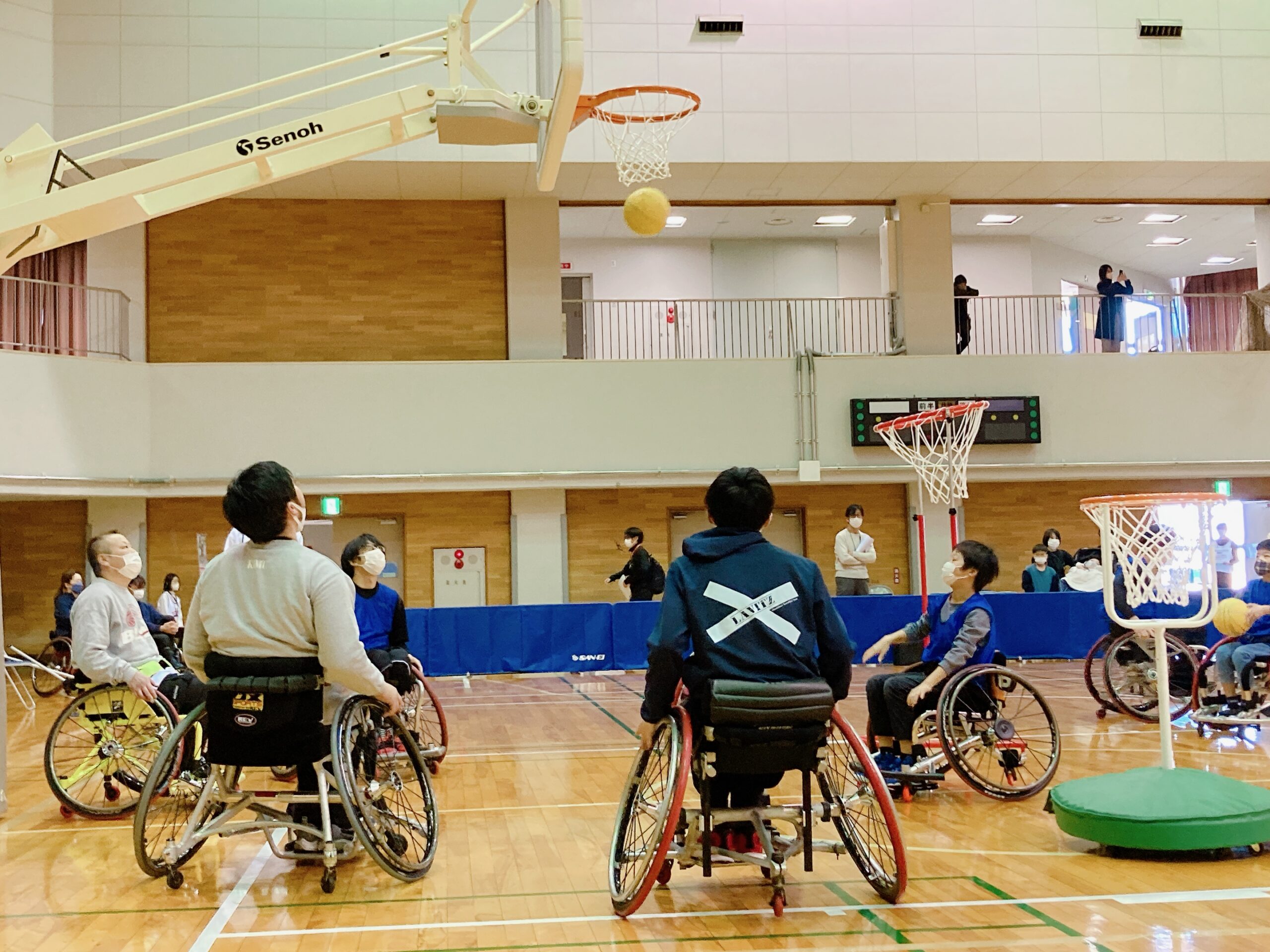 TEAM BEYONDパラスポーツ体験プログラム「2/26 三澤記念東京都車いすバスケットボールフェスタ（足立区）」実施レポート