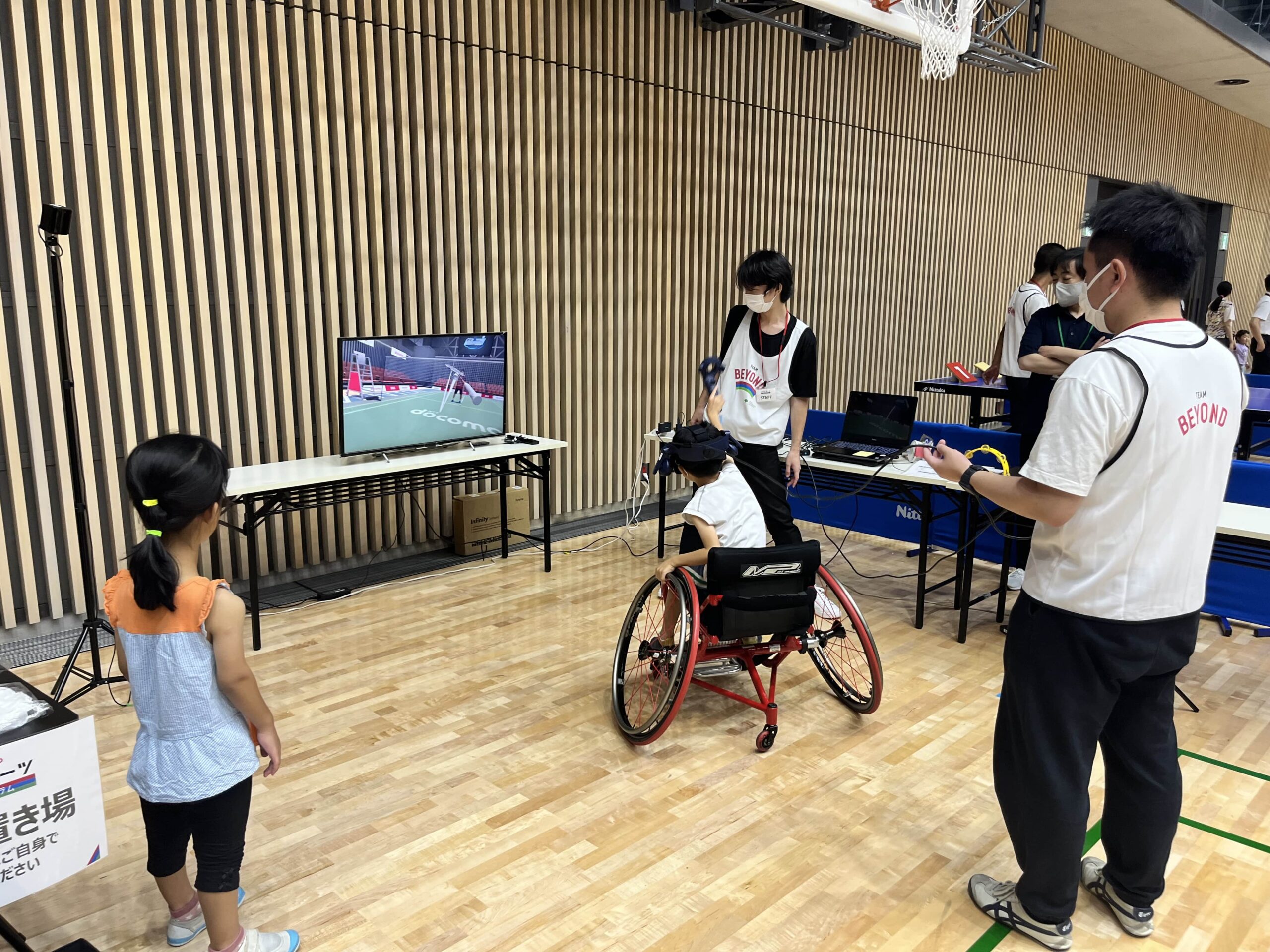 TEAM BEYONDパラスポーツ体験プログラム「7/23 南平体育館フェスタ（日野市）」実施レポート