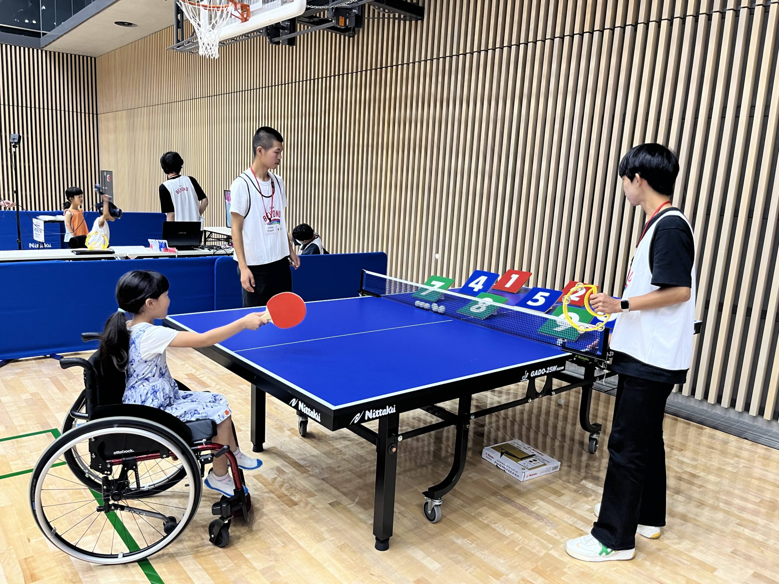 TEAM BEYONDパラスポーツ体験プログラム「7/23 南平体育館フェスタ（日野市）」実施レポート