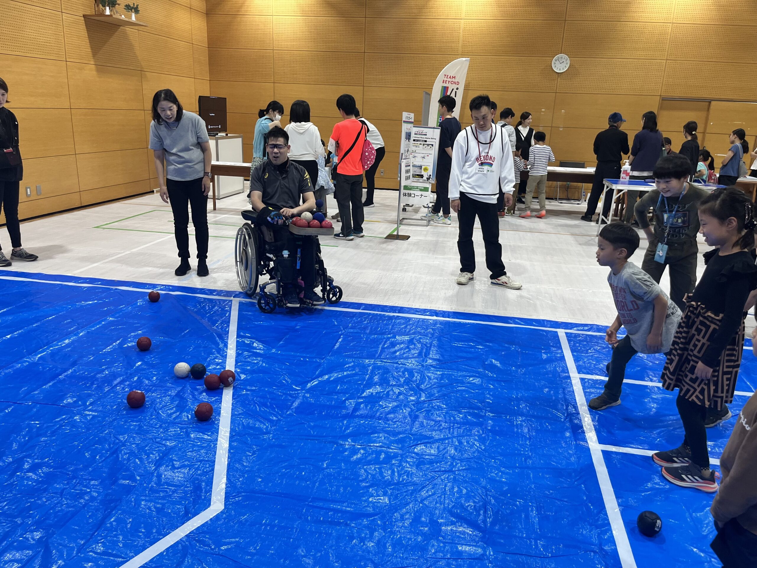 TEAM BEYONDパラスポーツ体験プログラム「11/5  東洋大学第59回白山祭（文京区）」実施レポート