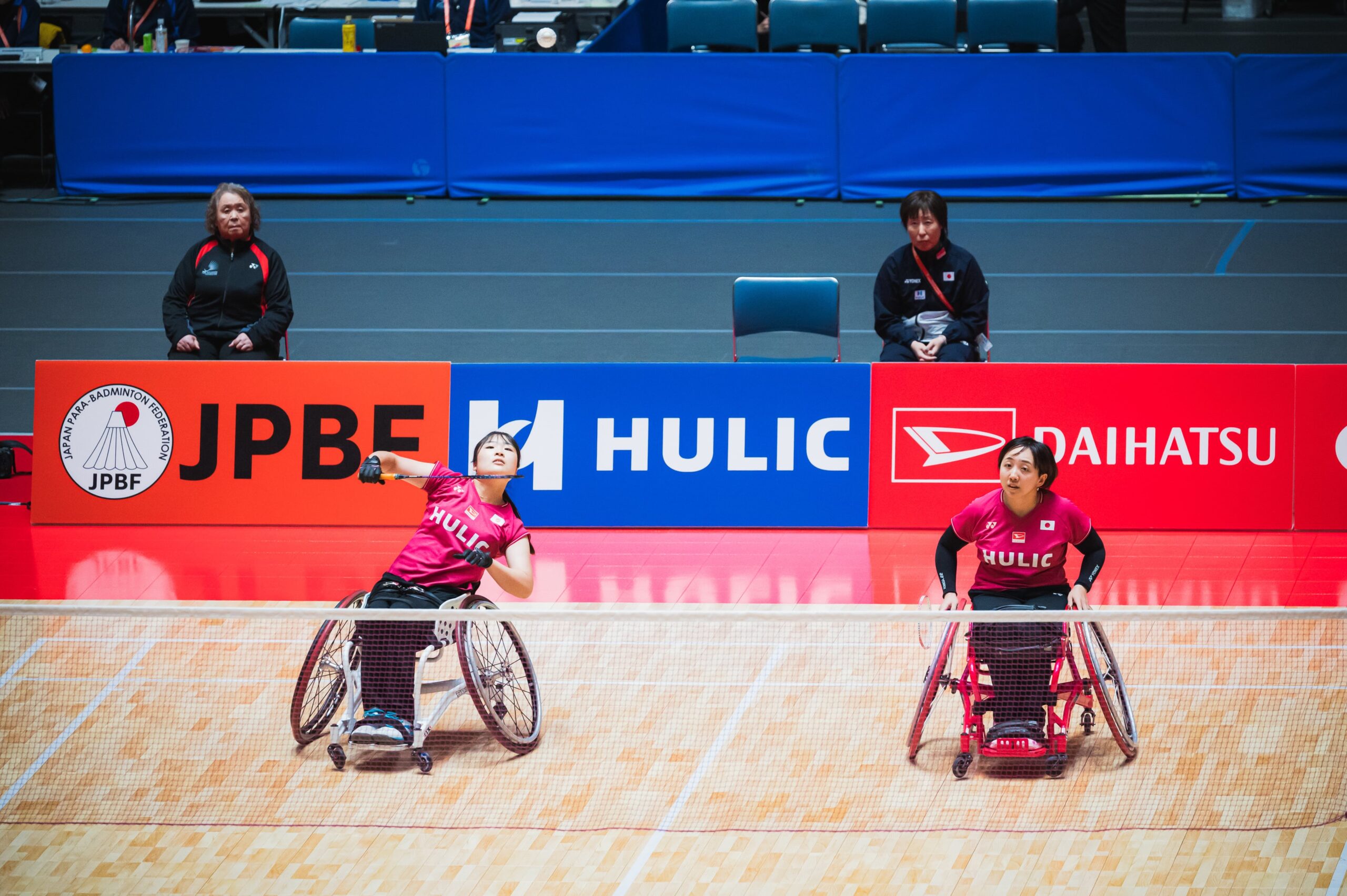 “日本選手ペアの熱い戦いを応援！” 「ヒューリック・ダイハツJAPANパラバドミントン国際大会2023」観戦会レポート