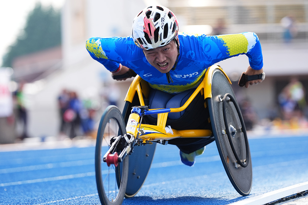 佐藤友祈選手