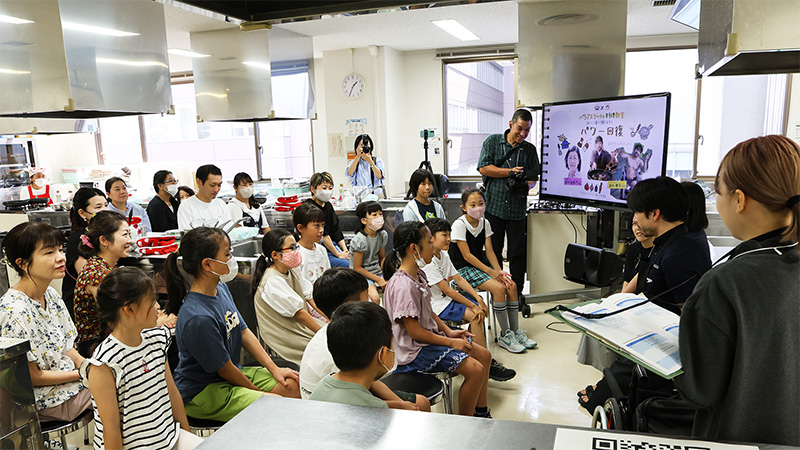 TEAM BEYOND スポーツ栄養学&料理教室「パラアスリートと料理教室 おいしく食べて強くなろう!」実施レポート