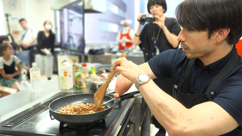 TEAM BEYOND スポーツ栄養学&料理教室「パラアスリートと料理教室 おいしく食べて強くなろう!」実施レポート