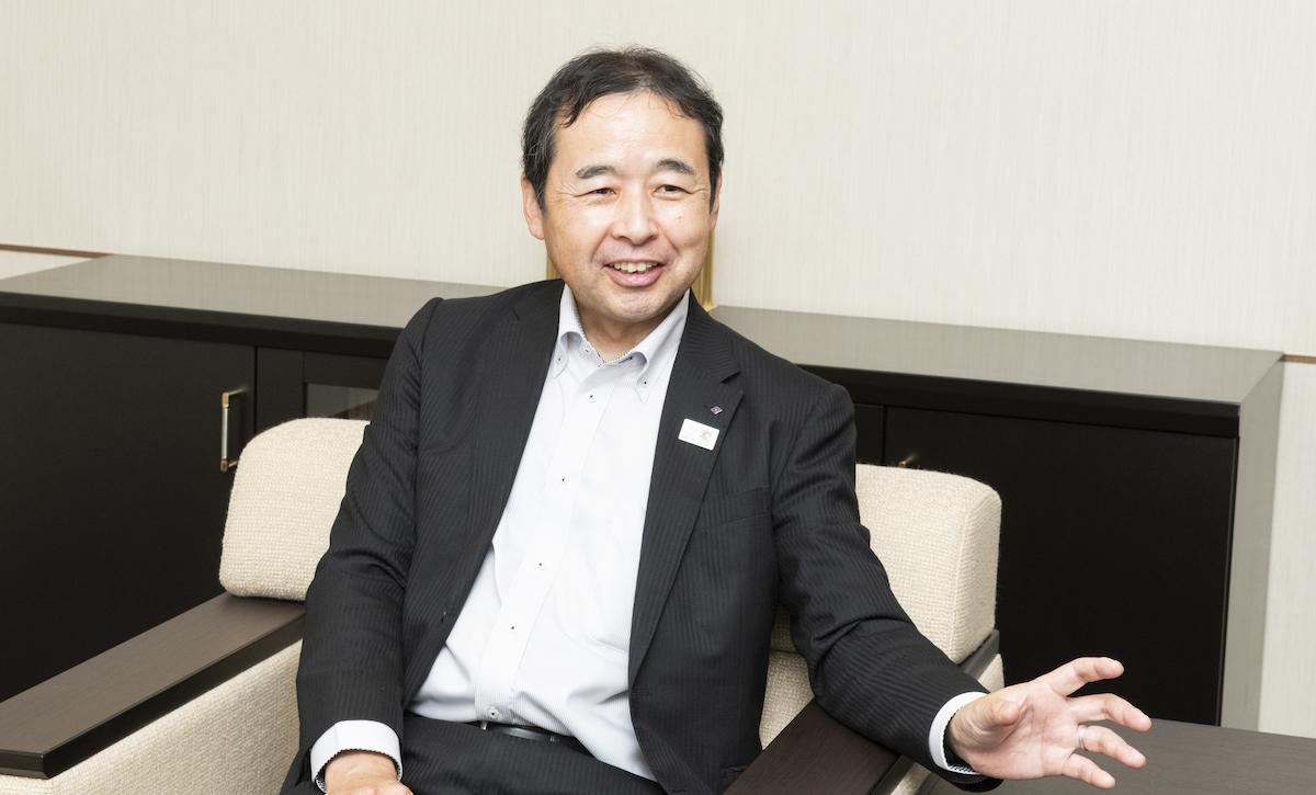 執行役員人事部長の藤崎光太郎さん