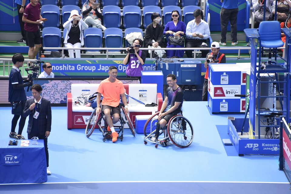 小田凱人選手が優勝!「木下グループオープン 車いすテニス大会」観戦会レポート